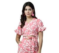 OOMPH! Top senza maniche corto, Punch rosa, M