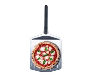 Ooni Pala per Pizza Forata 30 cm in Alluminio, Pala Professionale Leggera con Manico Lungo, Accessorio per Forni per Pizza