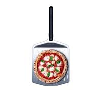 Ooni Pala per pizza perforata 30 cm - Pala per pizza in alluminio con manico lungo - Pala per pizza per spingere, girare ed estrarre pizze accessori