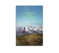 OONJGSNGA Kanye West Mountain Ye, poster decorativo da parete con film alla moda, stampa artistica vintage, decorazione per la stanza, 30 x 45 cm, senza cornice