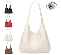 Ooomay Bag, the maya bag, oomay tote bag, Leather Tote Bag for Women, Ooomay Maya Shoulder Bag (White)