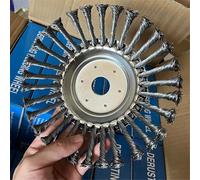 OOOVAVNE Aggiorna la Testina Universale for decespugliatore da 6 Pollici e 8 Pollici con Spazzola in Filo d'Acciaio, Testina for decespugliatore da Giardino, 1 Pezzo(8Inch)
