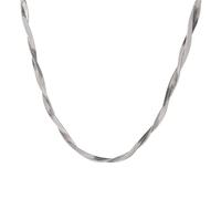 OOOVAVNE Collana con catena a croce a doppio strato for donna, girocollo in acciaio inossidabile, gioielli da festa, 1 pezzo