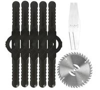 OOOVAVNE Set di rondelle di bloccaggio del Dado di Copertura in plastica della Lama in Metallo, deflettore di Ricambio for Erba, 1 Pezzo(Style G)
