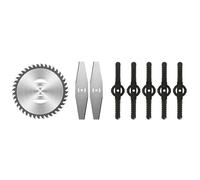 OOOVAVNE Set di rondelle di bloccaggio del Dado di Copertura in plastica della Lama in Metallo, deflettore di Ricambio for Erba, 1 Pezzo(Style E)