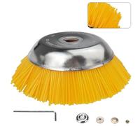 OOOVAVNE Spazzola Rotante for Erbacce Universale da 8 Pollici for decespugliatore, for Macchine da Giardinaggio, 1 Pezzo