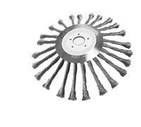 OOOVAVNE Spazzola Rotante Universale for diserbo da Giardino da 10 Pollici, for la rimozione della ruggine, for Tosaerba, decespugliatore, Accessori da 1 Pezzo