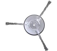 OOOVAVNE Testa for tagliabordi con Ruota in Filo d'Acciaio, Spazzola Universale for diserbo, 1 Pezzo(3T)