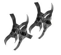 OOOVAVNE Testina di Taglio in Acciaio, Ruota di precisione for scavo, decespugliatore, coltivatore Rotante, tagliasiepi, Accessorio for Tosaerba, 1 Pezzo(Bevel Cutter Wheel)