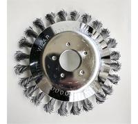 OOOVAVNE Tosaerba a Benzina con Ruota for Erba in Filo d'Acciaio da 8 Pollici, Accessori for Testina for Erba in Filo d'Acciaio da 6 Pollici, 1 Pezzo(041HG0011-8inch)