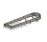 OOPDNEGAK Portabottiglie Sospeso - Supporto Estensibile, Mensola Galleggiante in Metallo, Espositore Scalabile Multi-Dimensione, Contenitore for Cucina/Sala da Pranzo/casa/Bar(B,80 * 25 * 5cm)
