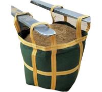 OOPDNEGAK Sacca di Sollevamento Carichi - Sacca Riutilizzabile in Nylon, in Tela Intrecciata Antistrappo, per Gru, Piattaforme E Carrelli Elevatori(60 X 60X70CM/Load 800kg)