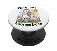 Oops Ho comprato un altro libro Duck Sunshine PopSockets PopGrip Adesivo