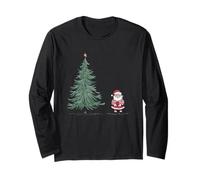Oops Ho dimenticato Babbo Natale Albero di Natale Maglia a Manica