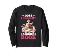 Oops I Bought Another Book Biblioteca Lettore bibliofilo - Maglia a Manica