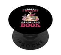 Oops I Bought Another Book Biblioteca lettore bibliofilo - PopSockets PopGrip Adesivo