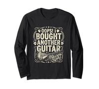 Oops! I Bought Another Guitar - Guitarist Joke Dad Guitar Maglia a Manica