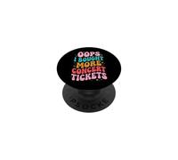 Oops I Bought More Concert Tickets Musica Dal Vivo PopSockets PopGrip Adesivo