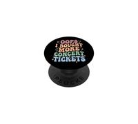 Oops I Bought More Concert Tickets Musica Dal Vivo PopSockets PopGrip Adesivo