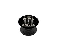 Oops I Bought More Knives - Men's Sarcastic Hunter Hobby PopSockets PopGrip Adesivo