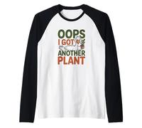 Oops I Got Another Plant Goose con la Mamma della pianta d'appartamento Maglia con Maniche Raglan