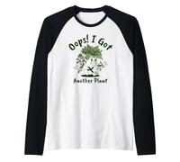 Oops! I Got Another Plant Plants Amante Giardinieri Maglia con Maniche Raglan