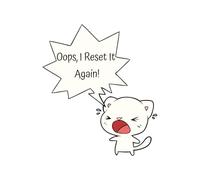 Oops I Reset It Again: Login Password Log Notebook