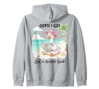 Oops, Mi Sono Perso in Un Altro Libro Beach Goose Reader Felpa con Cappuccio