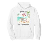 Oops, Mi Sono Perso in Un Altro Libro Beach Goose Reader Felpa con Cappuccio