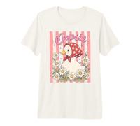 Oopsie Goose Cute Preppy Goose Floral Cottagecore Estetica Maglietta Premium