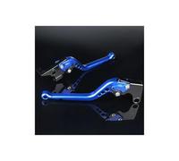 OOPUHKSY Accessori Per Motociclette Corti E Lunghi Regolabili Per Triumph Per Trident 660 2021 2022 2023 2024 Leva Freno Frizione Maniglia(177mm Blue)
