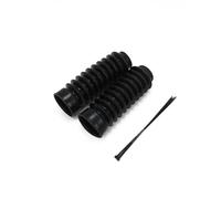 OOPUHKSY Ammortizzatori Moto 2 Pezzi da 49 Mm in Gomma per Copri Forcella Anteriore Soffietti Gators Boots Protezione Ammortizzatore per Harley Dyna Wide Glide EFI FXDWGI FXDWG