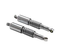 OOPUHKSY Ammortizzatori Moto Ammortizzatori Posteriori Cromati per 350 Mm, Molle di Ricambio CNC per Kit Ammortizzatori per Y&amaha Modificati