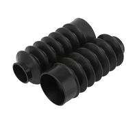 OOPUHKSY Ammortizzatori Moto Copri-Stivali Gators in Gomma per Forcella Anteriore Lunga da 39 Mm, per Harley Dyna FXD Sportster XL883 XL1200