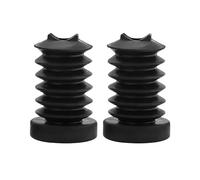 OOPUHKSY Ammortizzatori Moto per Harley Touring FLHR FLHT FLHX FLTRX 1997-2013, Soffietti Forcella Posteriore, Copri Ammortizzatore, Nero