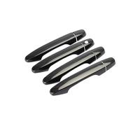 OOPUHKSY Copertura Maniglia Esterna Fibra Carbonio Auto Nera Per Civic 9a Generazione2013 2014 2012 2015modanatura Copertura Decorazione Ingresso Senza Chiave(Carbon)