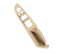 OOPUHKSY Guida A Destra Driver Destro Car Interior Door Handle Panel Pull Trim Cover Per Serie 5 F10 F11 520i 523i 525i 528i 530i 2010-2017 (RHD Beige)