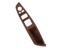 OOPUHKSY Guida A Destra Driver Destro Car Interior Door Handle Panel Pull Trim Cover Per Serie 5 F10 F11 520i 523i 525i 528i 530i 2010-2017 (RHD Brown)