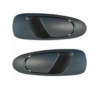 OOPUHKSY Maniglia Esterna Porta Anteriore Posteriore Per Auto Set Coppia Per 1992-1995 Per Civic / 1993-1997 Per Del Sol(Rear Pair)