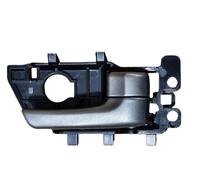 OOPUHKSY Maniglia Interna Porta Anteriore Per Kia Per Forte E Per Cerato 2008, 2009, 2010, 2011, 2012 E 2013(Silver Right)
