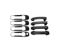 OOPUHKSY Manigliaportiera Cromata Lucida Nera Per Dodge Per Ram Per Pickup1500 2500 3500 4000 2010 2009~2018 2017Adesivi Accessori Esterni Auto Fibra Carbonio(fibra di carbonio)