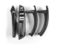 OOPUHKSY Maniglie Per Porte Interne Sostituisci La Copertura Maniglia Per Porta Per Auto Maniglia Per Porta Per Auto Per X5 X6 E71 E70 2007-2014 (fibra di carbonio,Right hand drive)