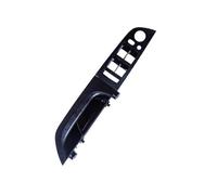 OOPUHKSY Pannello Maniglia Interna Per Auto Rivestimento Interno Dell'interruttore Della Porta Del Conducente Per Serie 3 E90 E91 E92 RHD (Gloss Black)