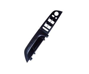 OOPUHKSY Pannello Maniglia Interna Per Auto Rivestimento Interno Dell'interruttore Della Porta Del Conducente Per Serie 3 E90 E91 E92 RHD (Gloss Black)