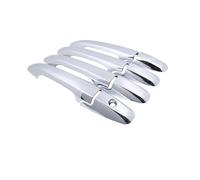 OOPUHKSY Per Civic 8 2006 2007 2008 2009 2010 Copertura Maniglia Portiera Auto Cromata Rivestimento In Fibra Di Carbonio Accessori Per Parti Esterne Per Auto(Metallic Silver 4pcs)
