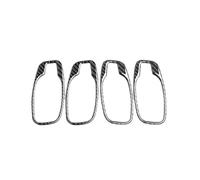 OOPUHKSY Per E60 Serie 5 2005 2006-2010 Accessori Per Auto Interni Auto Maniglia Per Porta Decorazione Adesivi 4 Pz/set (Classic style)