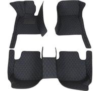 OOPUHKSY per F&iat per Egea 2016 2017 2018 2019 2020 2021 2022 Tappetini Auto in Similpelle 3D Personalizzati Accessori Interni(Black Blue)