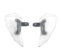 OOPUHKSY per Moto Guzzi V85TT V 85 TT V85 TT 2019-2023 Accessori per Moto Parabrezza Deflettore Laterale Parabrezza Deflettore Anteriore Antivento (Clear)