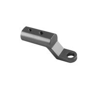 OOPUHKSY Per Specchietto Retrovisore Espansore Staffa Adattatore Supporto Accessori Moto Montaggio(GRAY)