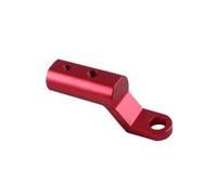 OOPUHKSY Per Supporto Adattatore Staffa Di Espansione Specchietto Retrovisore Per Triumph Supporto Per Accessori Moto(Red)